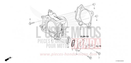 CYLINDRE/ANCHE SOUPAPE NSS350AP de 2023